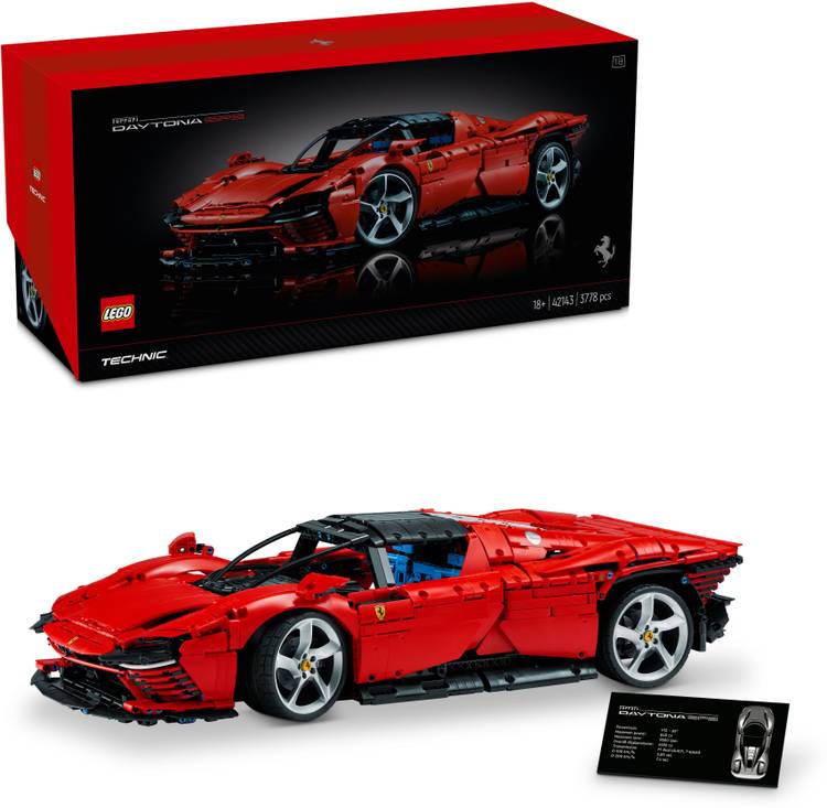 LEGO Technic Ferrari Daytona SP3 42143 Building Kit (3,778 Blocks)