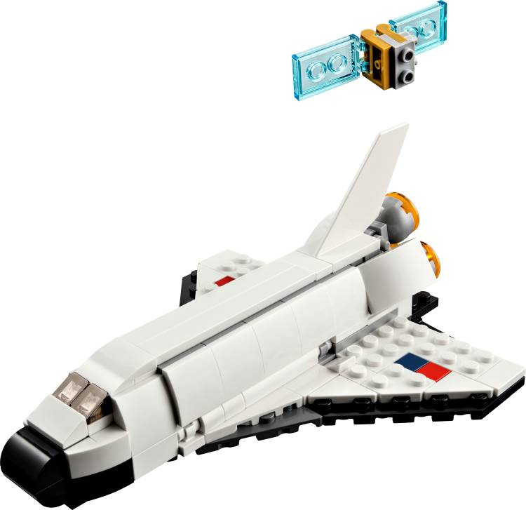 LEGO Creator 3-in-1 Space Shuttle (144 Blocks) Model Building Kit