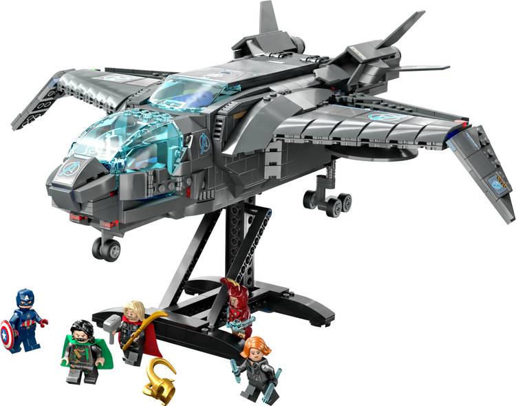 LEGO Marvel Super Heroes The Avengers Quinjet (795 Blocks) Model Building Kit