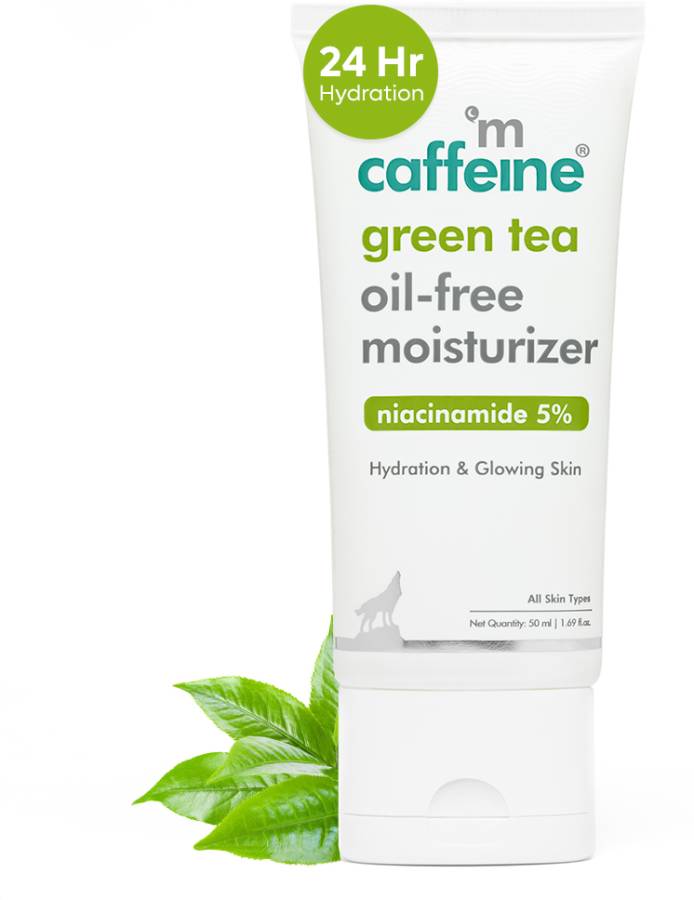 mCaffeine Green Tea Oil-Free Moisturizer with Niacinamide 5% Price in India