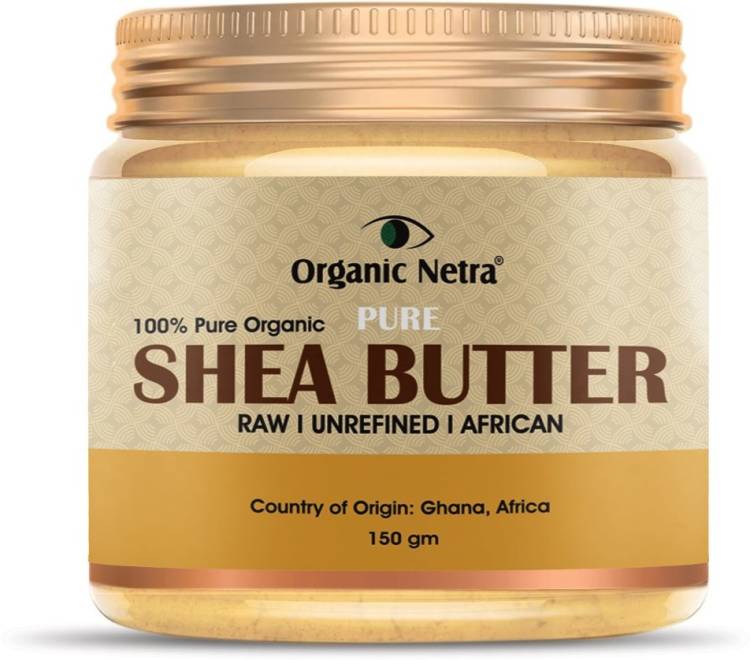 Organic Netra 100% Pure Organic Shea Butter for Skin, Body & Lips Price in India