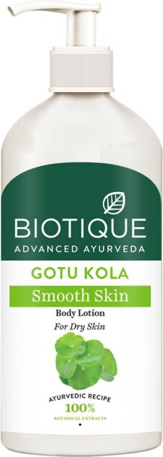 BIOTIQUE Gotu Kola Smooth Skin Body Lotion For Dry Skin 300ml Price in India