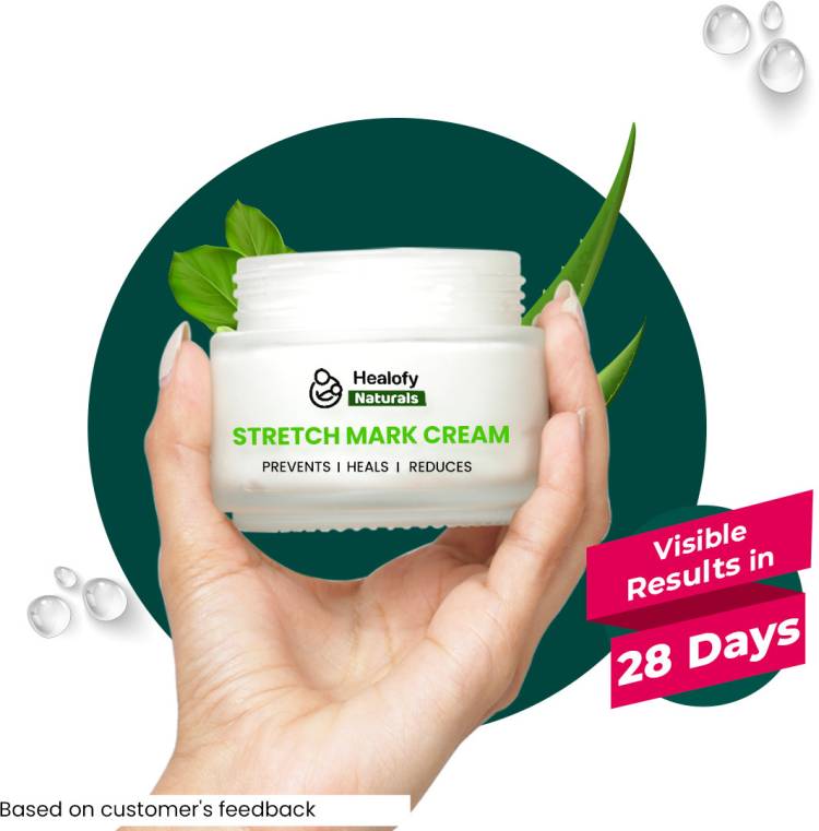 Healofy Naturals Anti-Stretch Marks Cream, Moisturizes the Skin, Reduces Stretch Marks Price in India