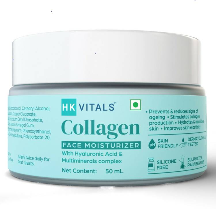 HK VITALS by HealthKart Collagen Face Moisturizer, for Youthful Skin, All Skin Types, Price in India