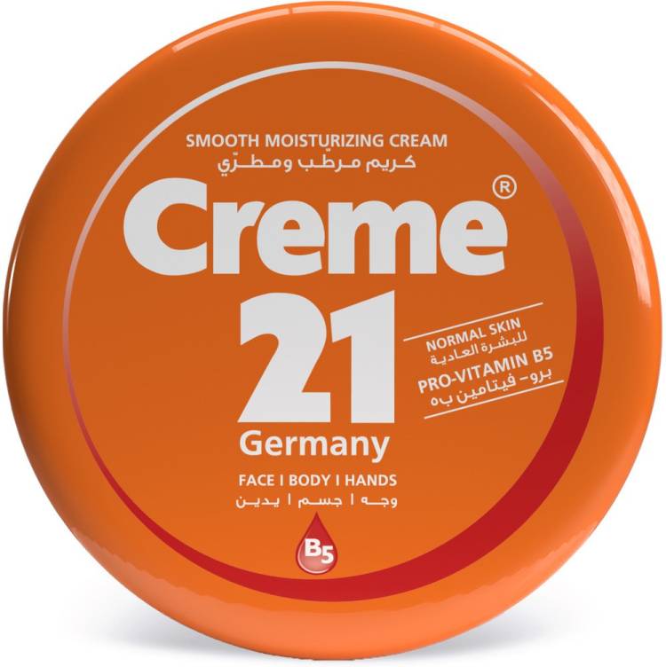 Creme 21 Smooth Moisturizer Cream|With Vitamin B5 and E|With Sweet Almond Oil Price in India