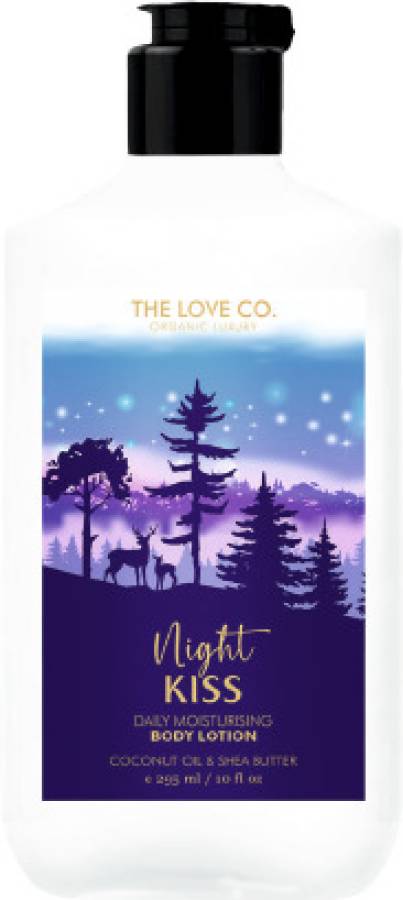 The Love Co. Night Kiss Body Lotion - Moisture For Men and Women - Hydration For Dry Skin Price in India