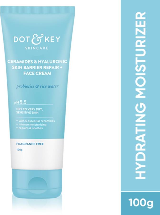 Dot & Key Barrier Repair Hydrating Face Cream With Probiotic & Hyaluronic For Dry Skin Price in India