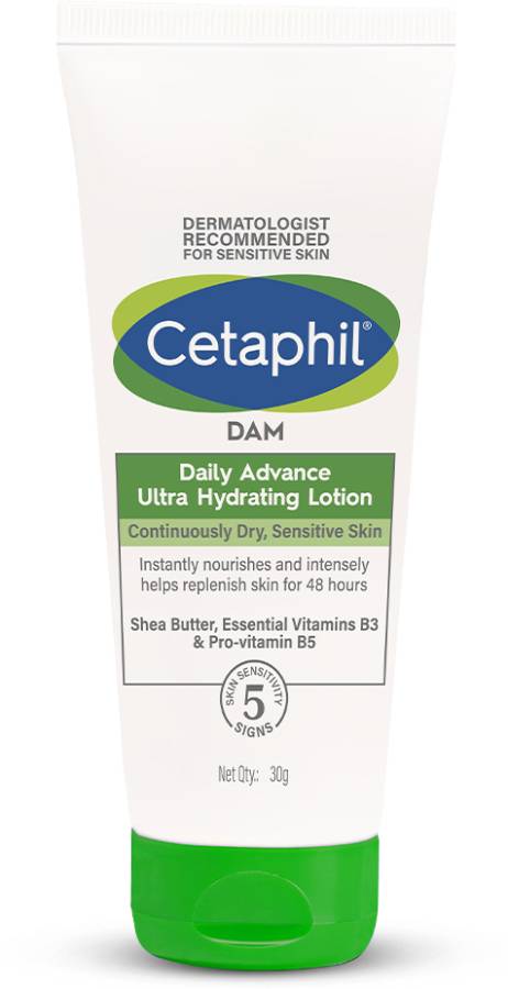 Cetaphil DAM DAILY ADVANCE ULTRA HYDRATING LOTION 30g Price in India