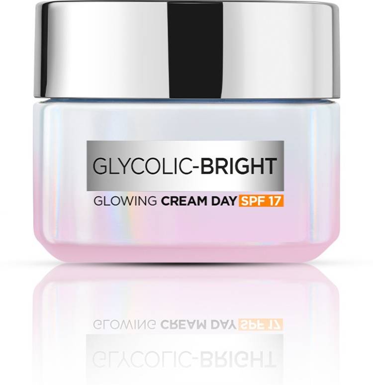 L'Oréal Paris Glycolic Bright Day Cream with SPF 17 IDark Spot Reduction & Even Toned Skin15ml Price in India