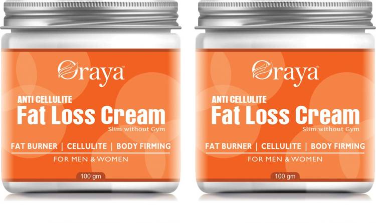 Oraya Fat Burner Fat go Weight Loss Fat Loss Shape Up Anti-Cellulite Cream-100gm-2-Jar Price in India