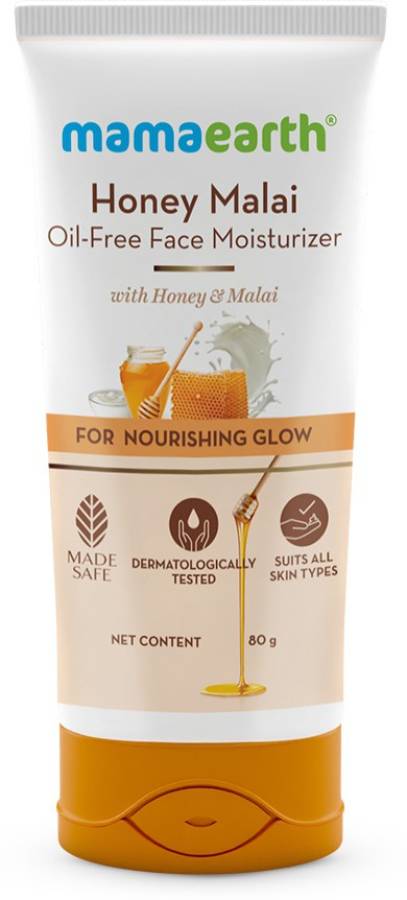 MamaEarth Honey Malai Oil-Free Face Moisturizer for Nourishing Glow Price in India