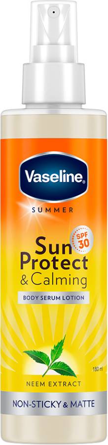 Vaseline Sun Protect & Calming SPF 30 Body Serum Lotion Price in India