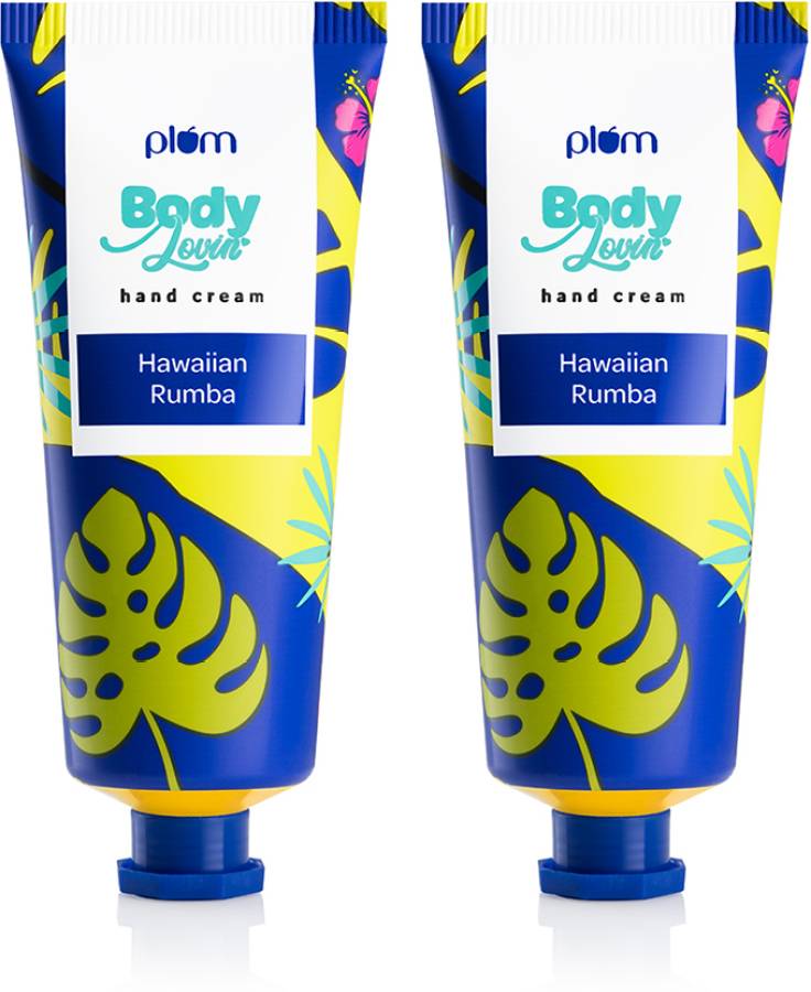 Plum BodyLovin' Hawaiian Rumba Hand Cream - Buy 1 Get 1 Price in India