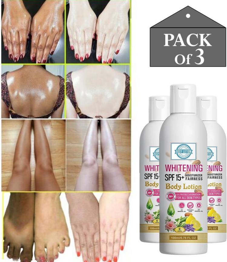 Afflatus Whitening Body Lotion On SPF15+ Skin Lightening & Brightening Body Lotion Price in India