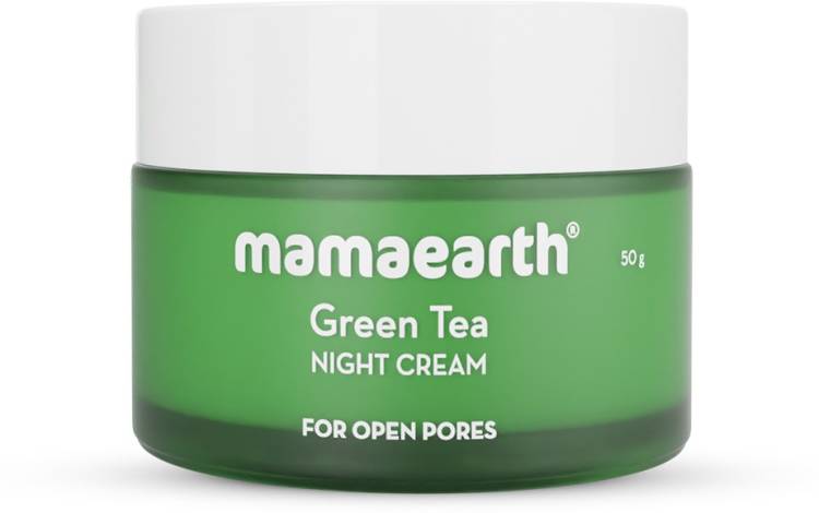 MamaEarth Green Tea Night Cream With Green Tea & Collagen For Open Pores Price in India