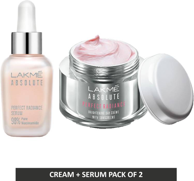 Lakme Absolute Perfect Radiance Day Cream and Serum Price in India