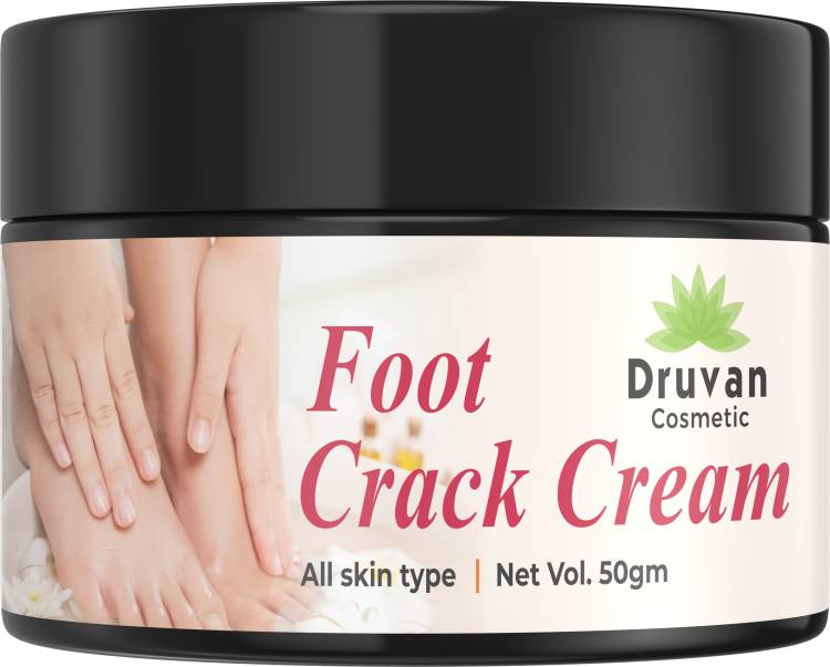Druvan Cosmetic heel repair cream Smooth Foot Crack Cracked Heel Repair Foot Cream Price in India