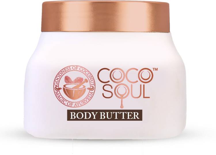Coco Soul 100% Vegan Body Butter with Coconut Shea Butter & Ayurveda Price in India