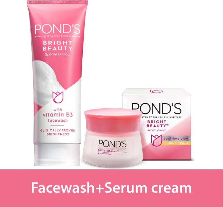 POND's Bright Beauty Spotless Glow Fairness Cream & Face Wash Price in India