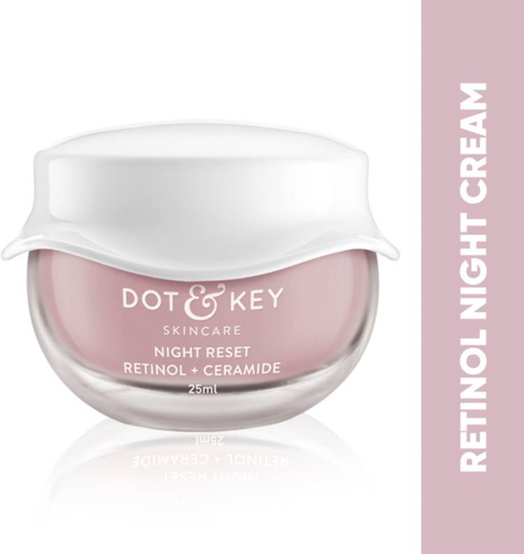 Dot & Key Retinol Anti Aging Night Cream with Hyaluronic Smooths Wrinkles Fine Lines Price in India
