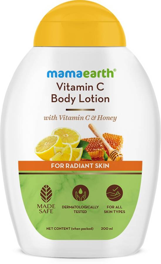 MamaEarth Vitamin C Body Lotion with Vitamin C & Honey for Radiant Skin Price in India