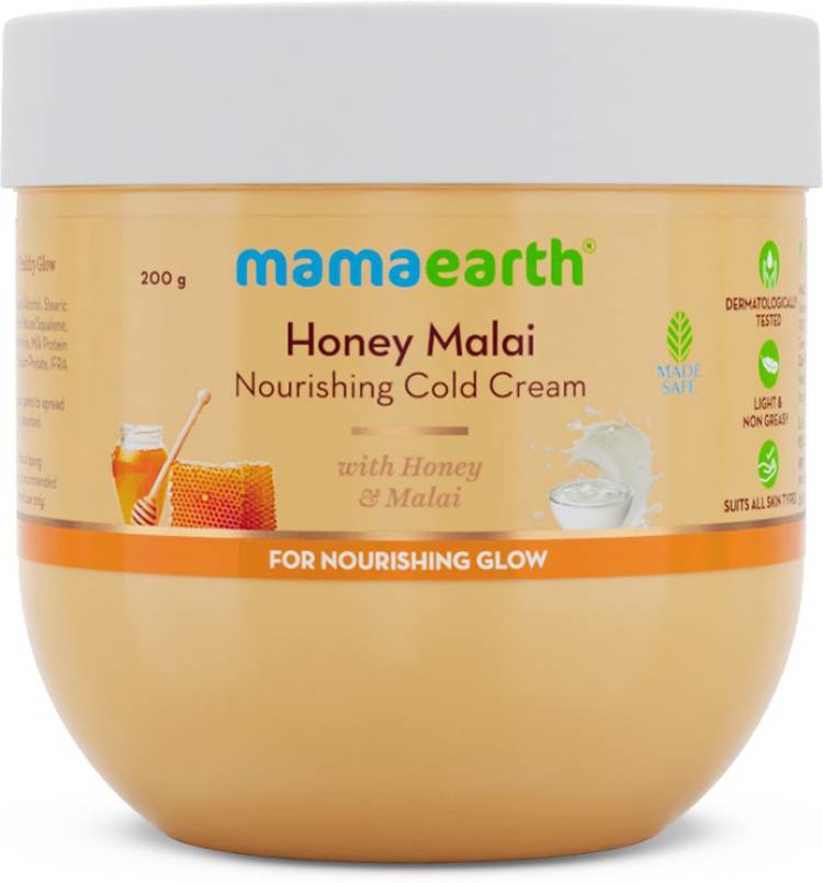 MamaEarth Honey Malai Cold Cream with Honey & Malai For Nourishing Glow Price in India