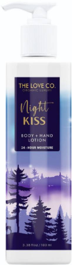 The Love Co. Night Kiss Hand & Body Lotion | Daily Skin Moisture For Men and Women Price in India