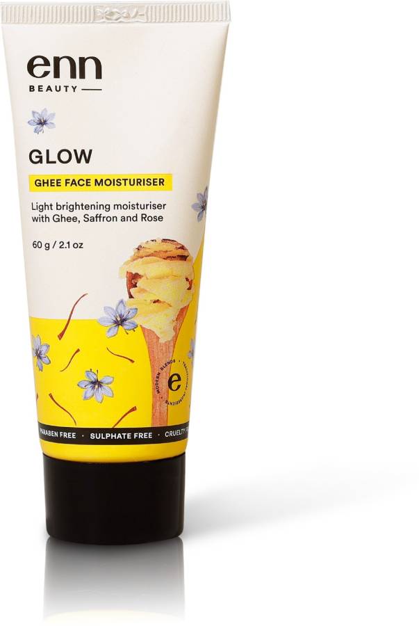 Enn Glow Ghee Light Brightening Face Moisturiser With Ghee, Saffron & Rose Price in India