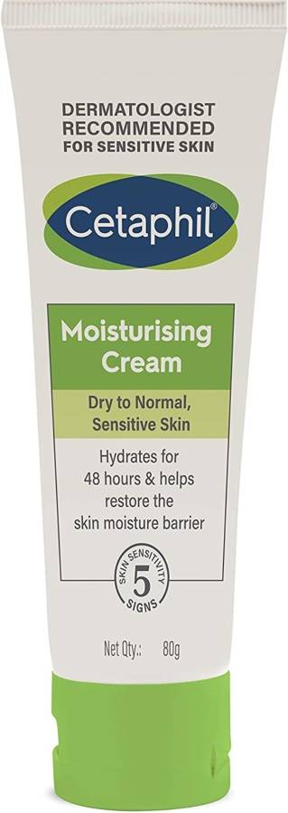 Cetaphil Moisturizing cream Normal to Sensitive Skin 80g Price in India