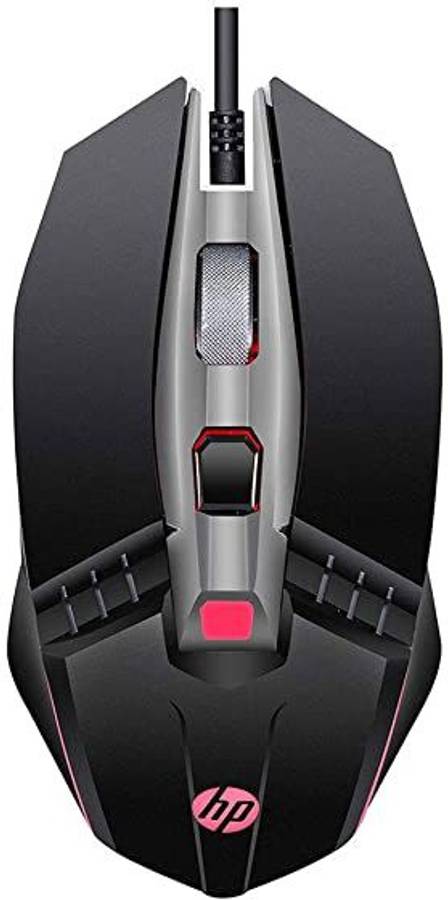 NORTH EASTERN HP Backlit USB Wired Gaming Mouse With 6 Buttons Light-Weighted Wired Hybrid  Gaming Mouse