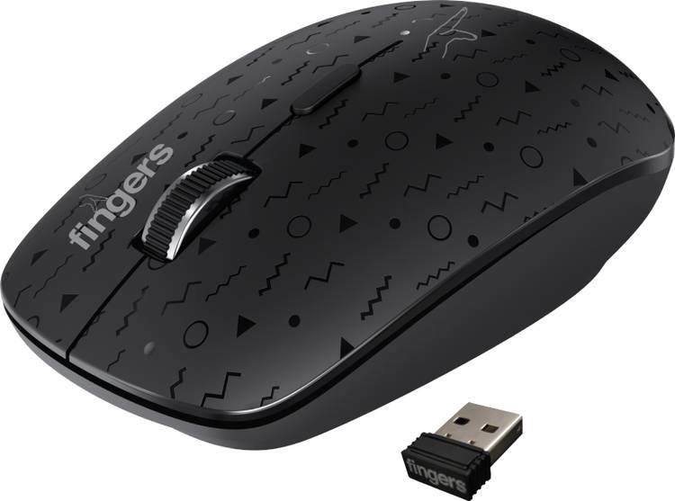 FINGERS TrendyGrip Wireless Optical Mouse