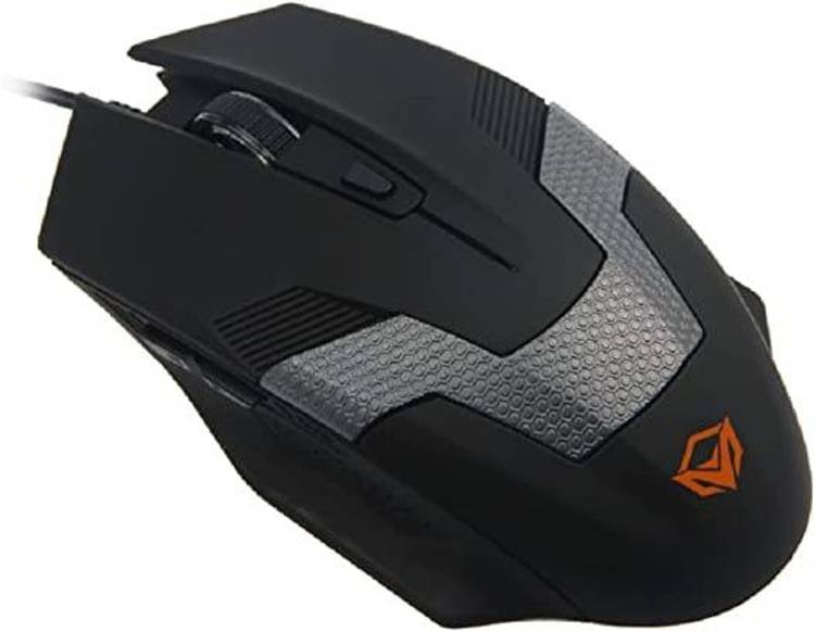 SRI Wired Gaming Mouse with LED Backlit, 5+1 Buttons, Optical A704 Sensor, Wired Hybrid  Gaming Mouse