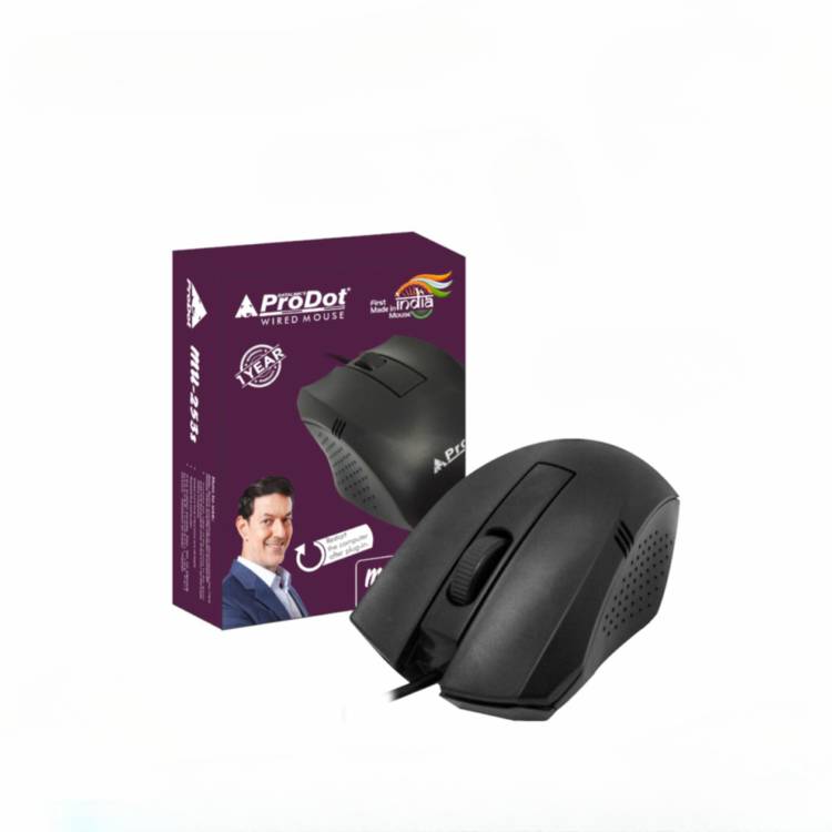 PRODOT 175 High-Performance Ergonomic Design Wired Optical  Gaming Mouse