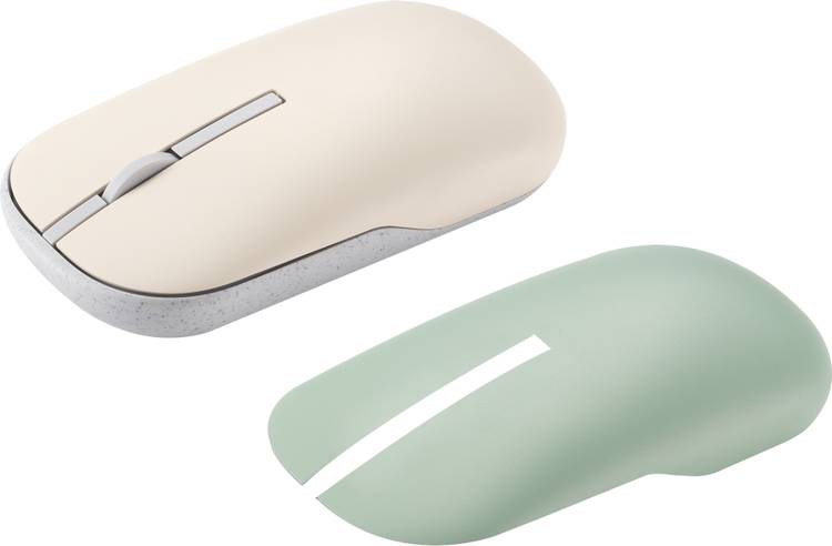 ASUS Marshmallow MD100 /Adj. DPI,2 in 1 color with Swappable magnetic top,Silent Wireless Optical Mouse  with Bluetooth