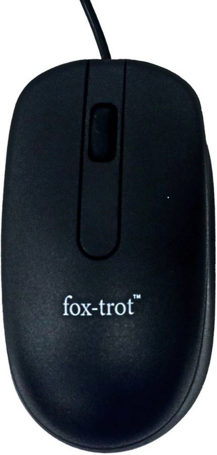 fox-trot Wired Optical Mouse, Scrolling Wheel, Plug and Play Wired Optical  Gaming Mouse