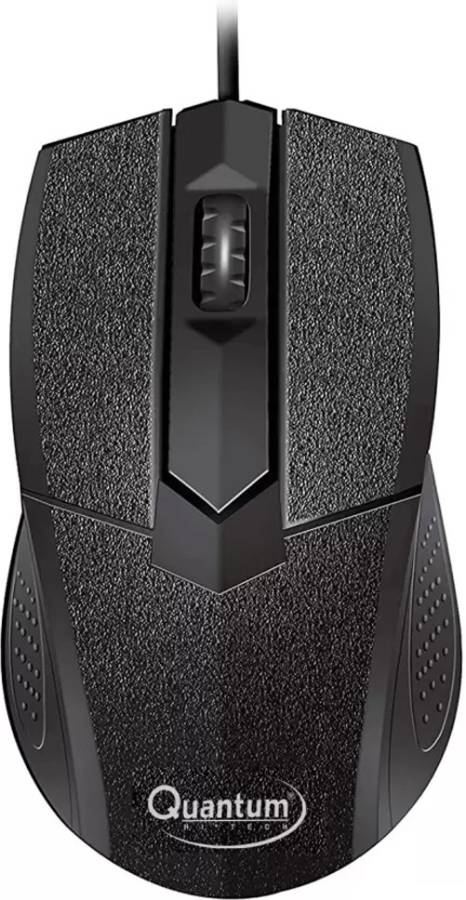 QUANTUM QHM224D (5 Units Pack)/ 1000 DPI Wired Optical Mouse