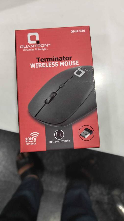 Quantron QMU -530 TERMINATOR WIRLESS MOUSE Wireless Optical Mouse