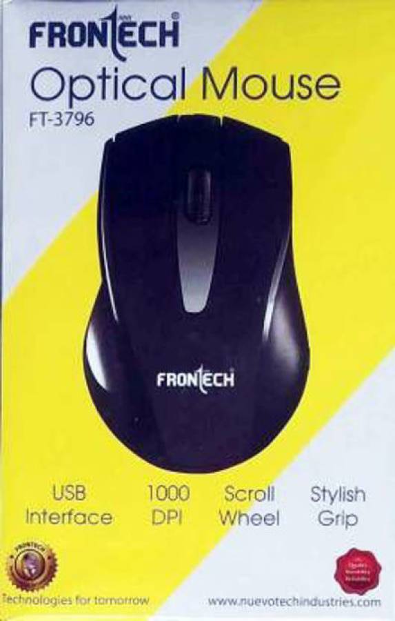 Frontech FT 3796 Wired Optical Mouse