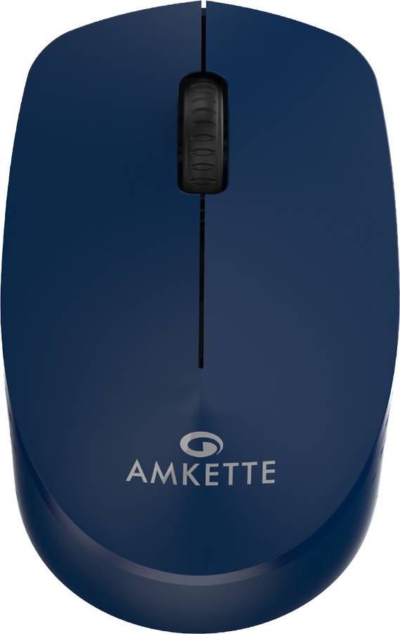 AMKETTE Hush Pro Go Silent Switch Ultra Compact Wireless Optical Mouse