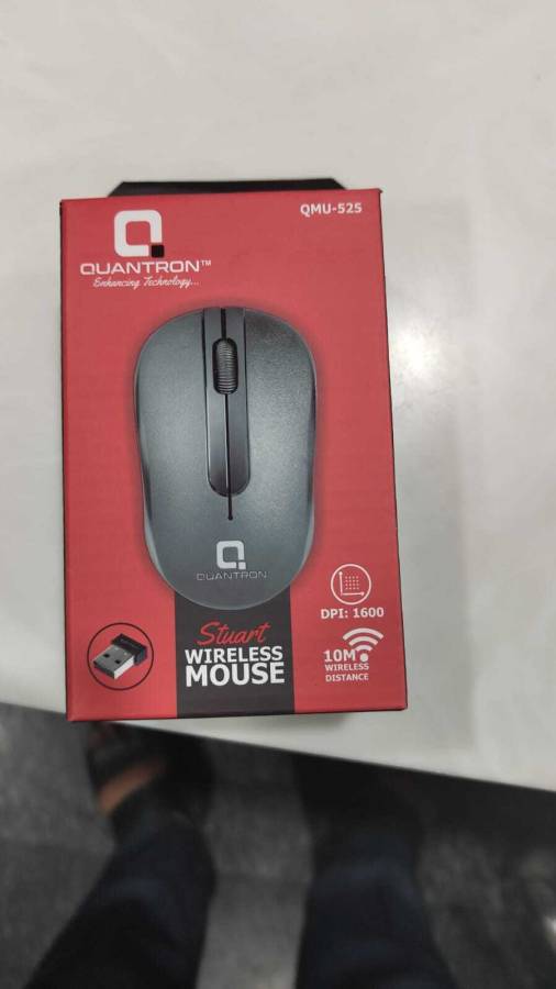 QUANTUM QMU -525 STUART WIRLESS MOUSE Wireless Optical Mouse