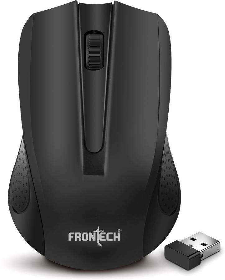 Frontech Mouse 3 Button with Scroll Wheel Wireless Optical Mouse