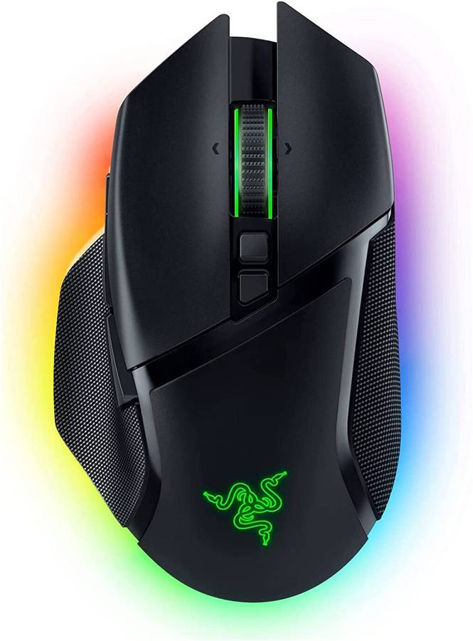 Razer Basilisk V3 Pro Customizable - HyperScroll Tilt Wheel - RZ01-04620100-R3A1 Wireless Optical  Gaming Mouse  with Bluetooth