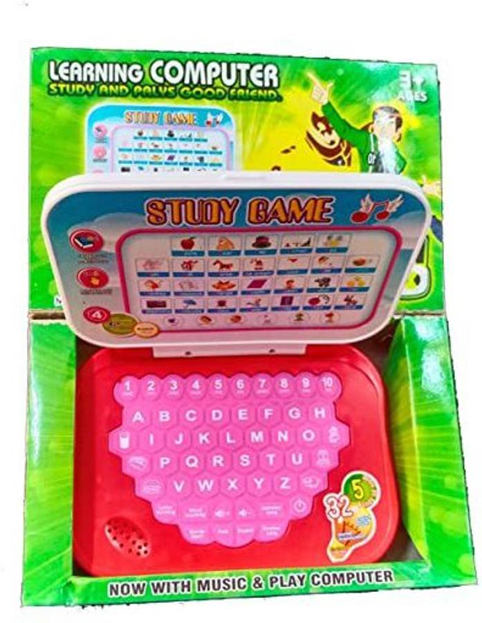 mayank & company Toddler Girl Toys, Learning & Education Multifunctional Baby Laptop Tablet