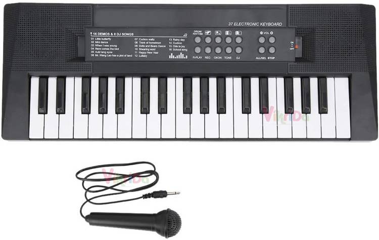 VikriDa Kids Keyboard Piano, 37 Keys Piano Keyboard for Kids Musical Instrument Gift Toys for Over 3 Year Old Children