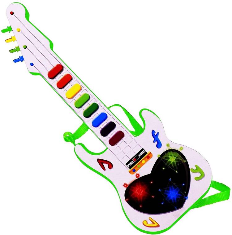 GOSHOPPE ENTERPRISES Battery Operated Electronic Music and Lights Guitars Gift