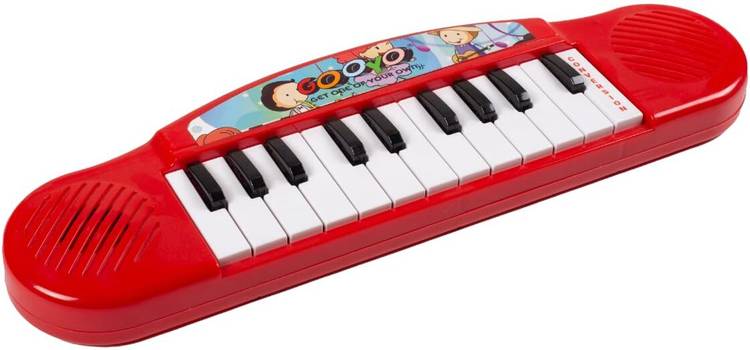 Rubela Mini Baby 22 Key Piano Playing Toy/ Kids Piano Music Keyboard (RED)