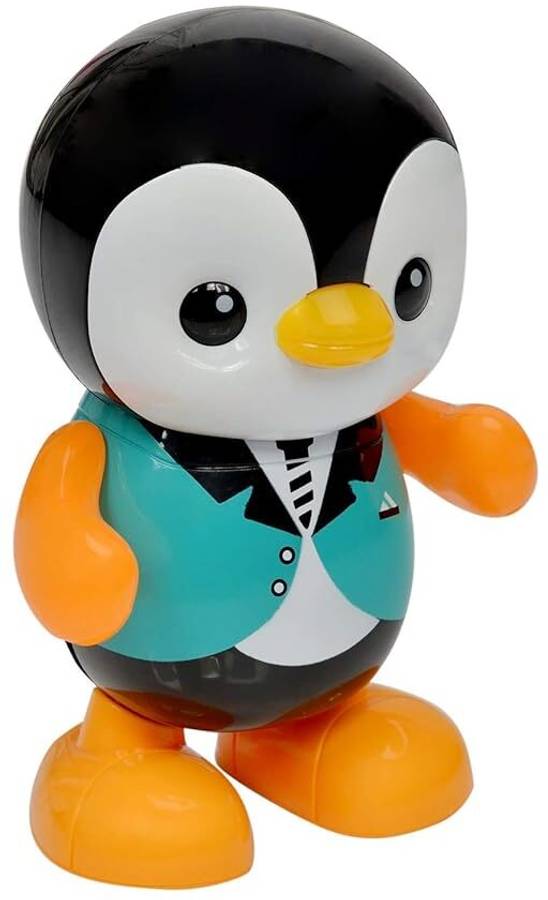 hda group Dance & Swinging Penguin Light Music Dance Happy Bird Toy Action