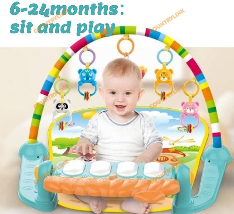 CountryLink Baby Play gym piano with Music & Light 5 in 1 Multiuse