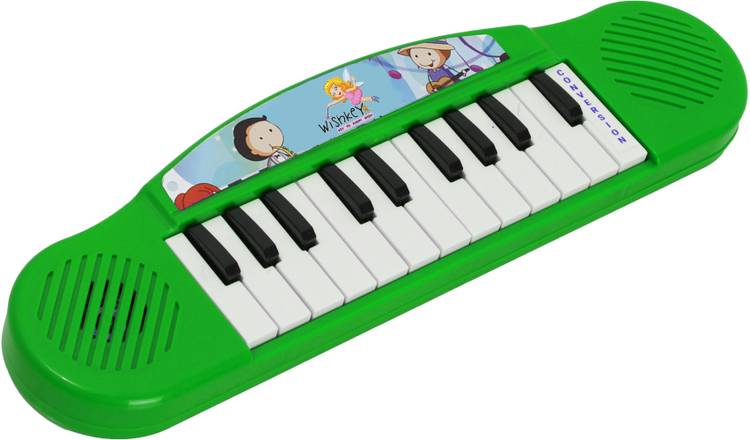 WISHKEY Baby Piano Playing Battery Operated Musical Instrument Toy for Kids