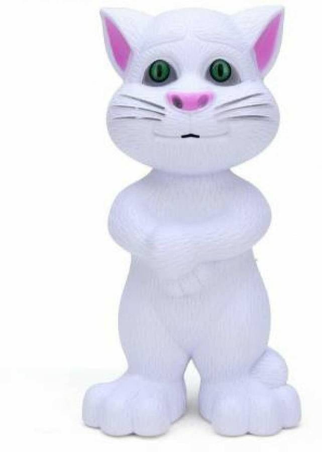 Pepstter Tom Cat Toy , Talking Cat Toy Repeats What You say Touching Senser